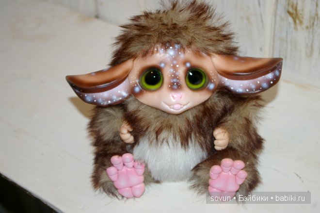 Новая порция мульфиков — Игрушки в смешанной технике (мех и глина): Арт (фото 2)