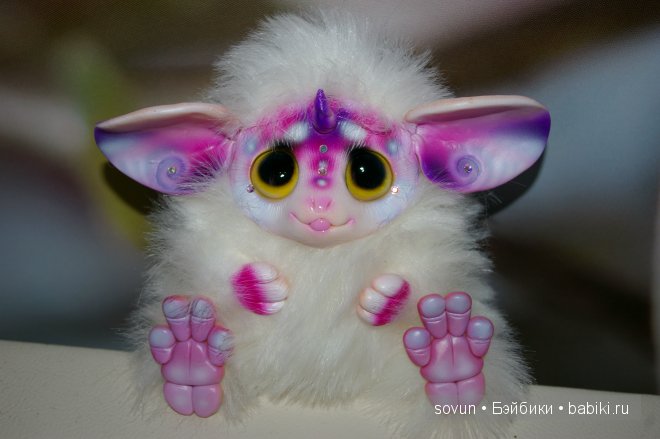 Новая порция мульфиков — Игрушки в смешанной технике (мех и глина): Арт