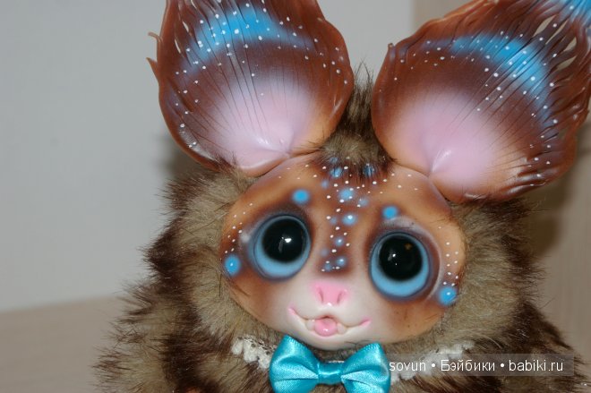 Новая порция мульфиков — Игрушки в смешанной технике (мех и глина): Арт