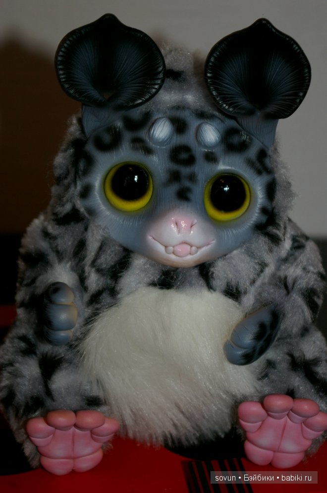 Новая порция мульфиков — Игрушки в смешанной технике (мех и глина): Арт