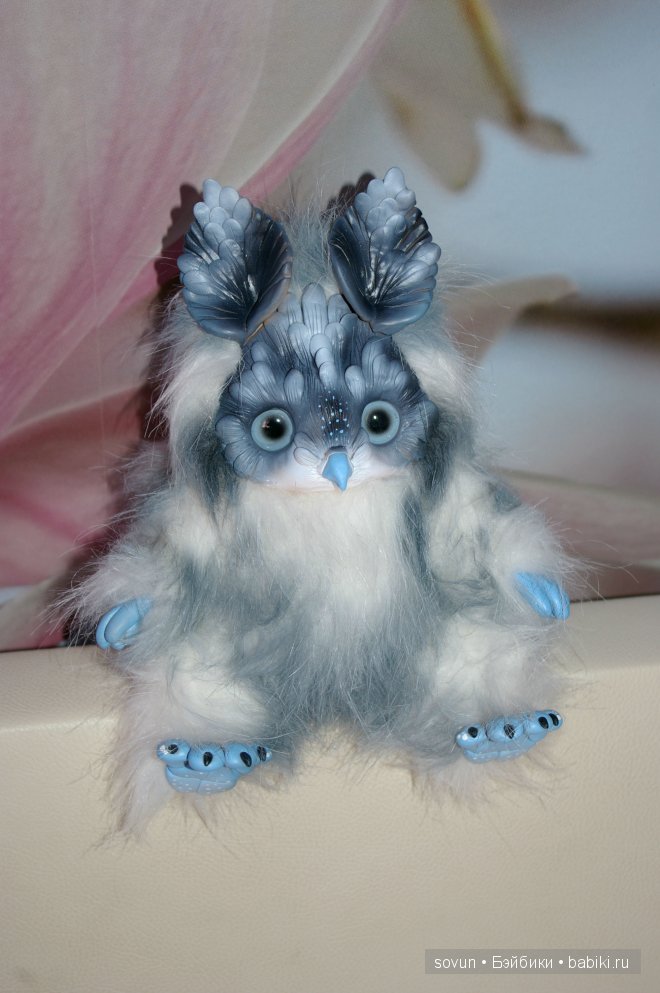 Мульфов много не бывает — Игрушки в смешанной технике (мех и глина): Арт