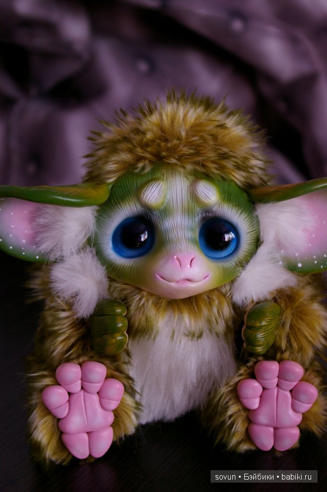 Мульфов много не бывает — Игрушки в смешанной технике (мех и глина): Арт (фото 2)