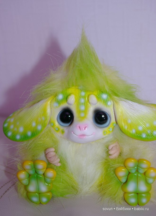 Мульфов много не бывает — Игрушки в смешанной технике (мех и глина): Арт (фото 7)