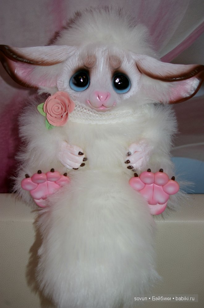 Мульфов много не бывает — Игрушки в смешанной технике (мех и глина): Арт