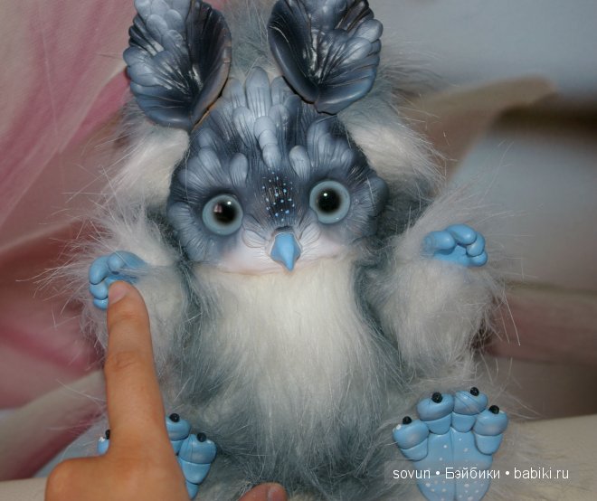 Мульфов много не бывает — Игрушки в смешанной технике (мех и глина): Арт