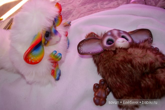 Мульфов много не бывает — Игрушки в смешанной технике (мех и глина): Арт