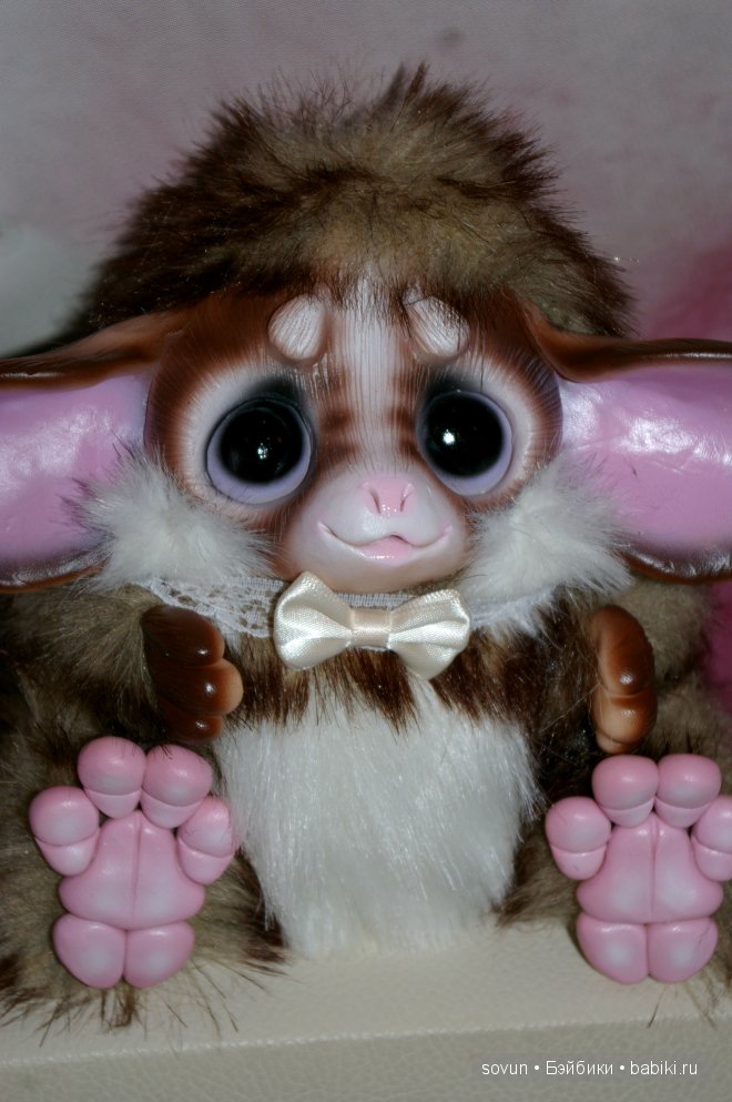 Мульфов много не бывает — Игрушки в смешанной технике (мех и глина): Арт