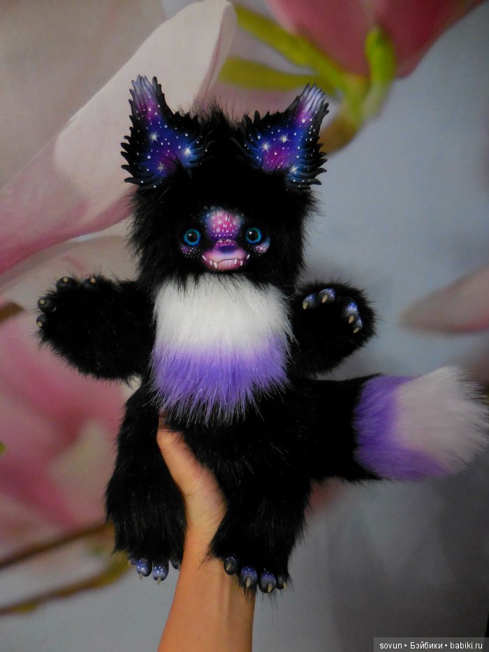 Мульфы и прочие — Игрушки в смешанной технике (мех и глина): Арт