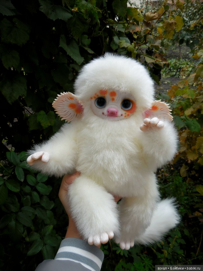 Мульфы и прочие — Игрушки в смешанной технике (мех и глина): Арт (фото 2)