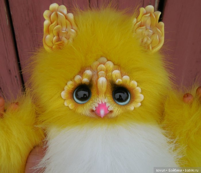 Мульфы и прочие — Игрушки в смешанной технике (мех и глина): Арт