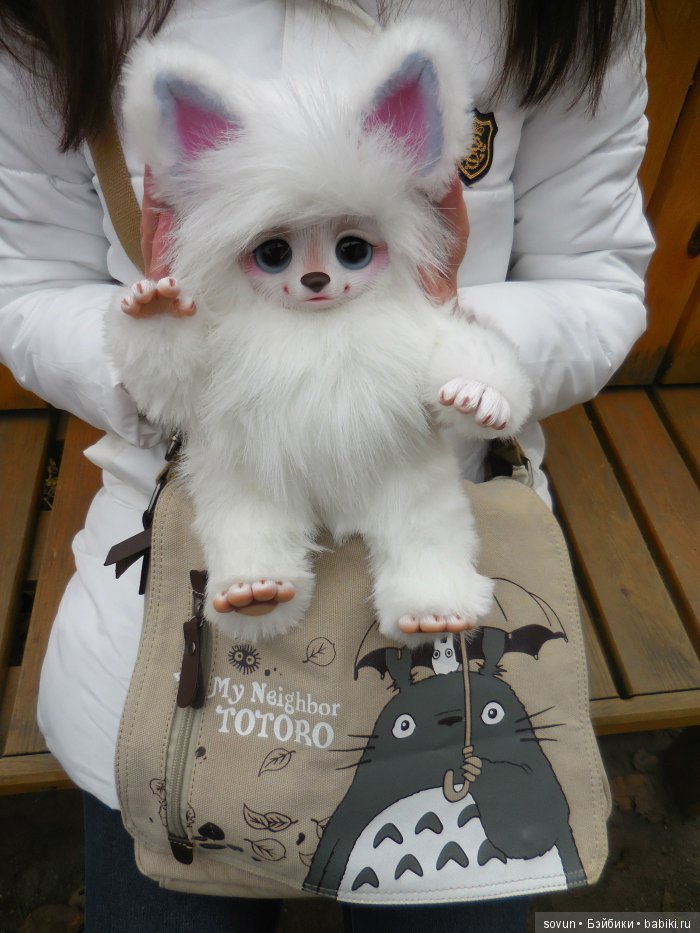 Мульфы и прочие — Игрушки в смешанной технике (мех и глина): Арт (фото 7)