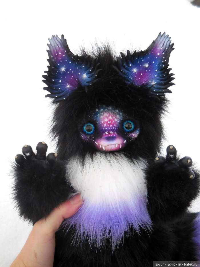 Мульфы и прочие — Игрушки в смешанной технике (мех и глина): Арт