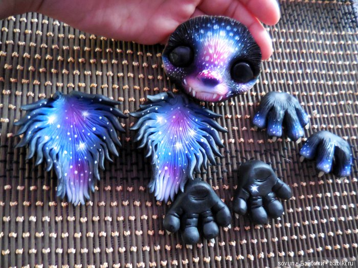 Мульфы и прочие — Игрушки в смешанной технике (мех и глина): Арт