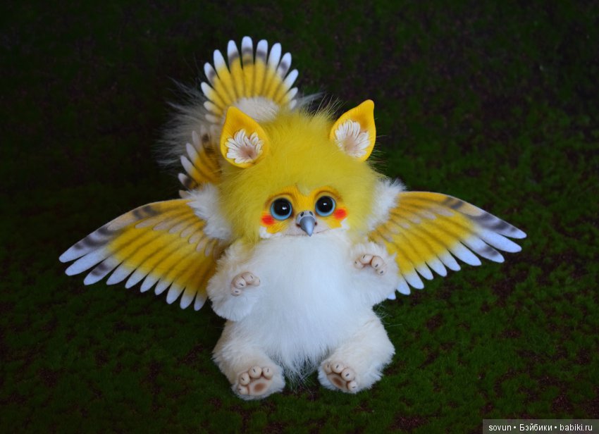 Новые звери в смешанной технике | Бэйбики Новые звери в смешанной технике (фото 4)