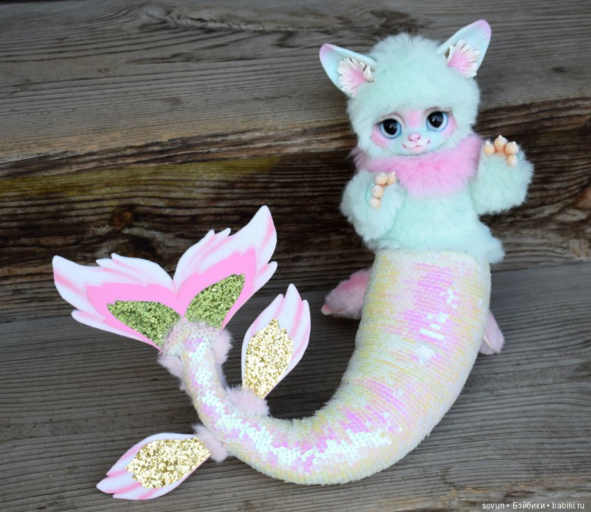 Новые звери в смешанной технике | Бэйбики Новые звери в смешанной технике (фото 8)