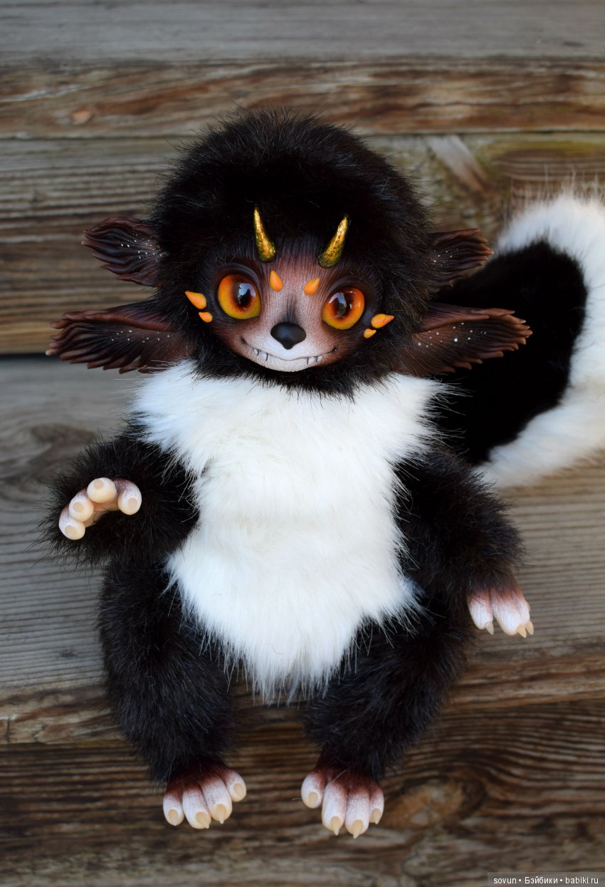 Новые звери в смешанной технике