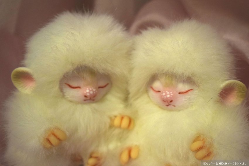 Новые звери в смешанной технике | Бэйбики Новые звери в смешанной технике (фото 7)