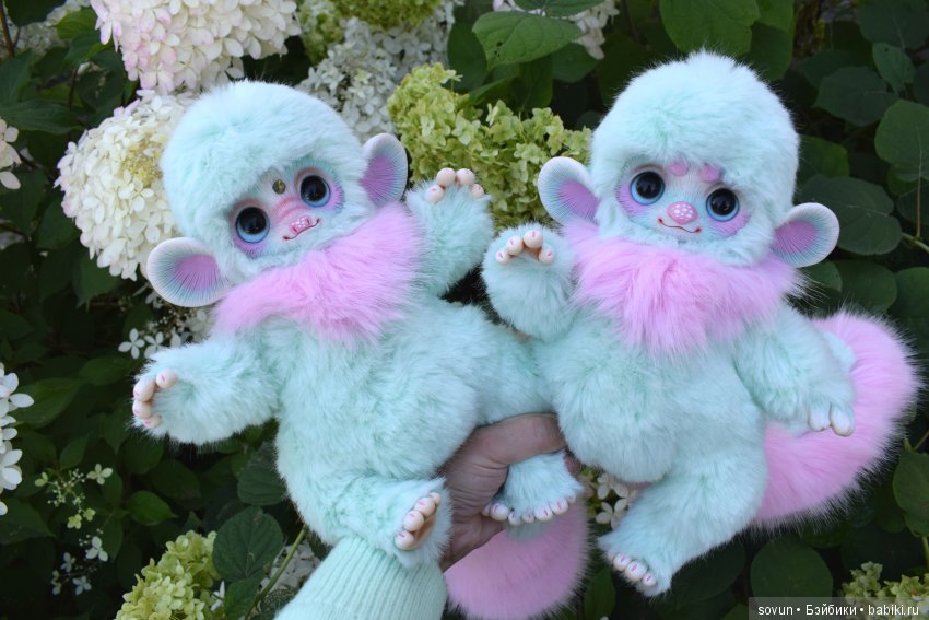 Новые звери в смешанной технике | Бэйбики Новые звери в смешанной технике (фото 3)