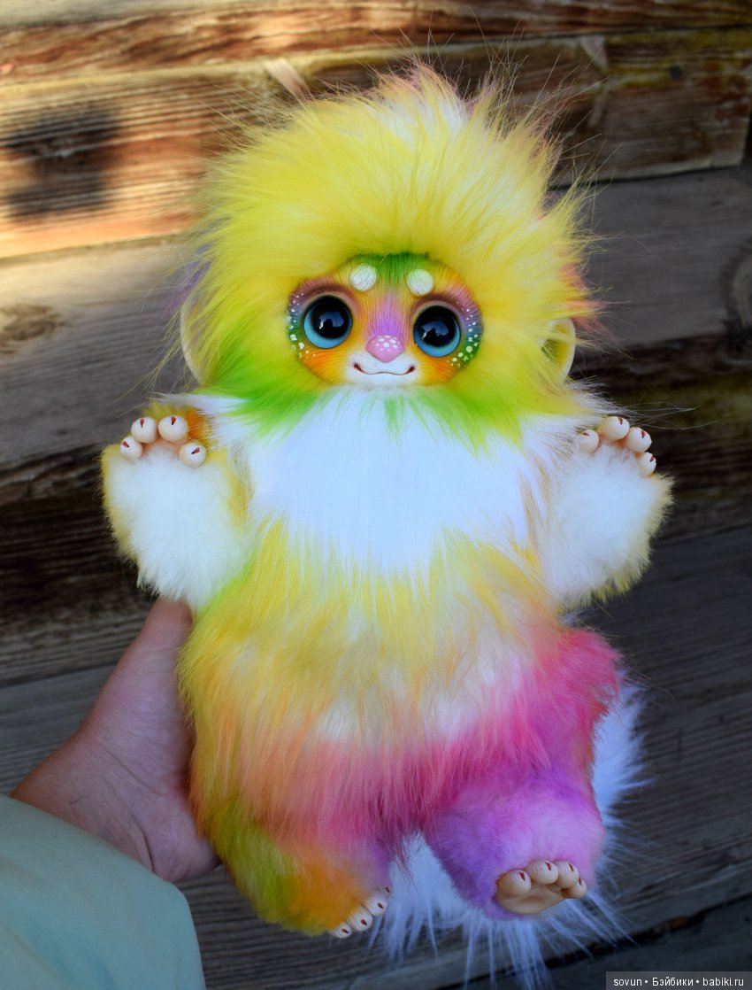 Новые звери в смешанной технике | Бэйбики Новые звери в смешанной технике (фото 9)