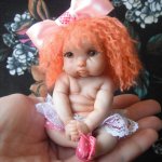 Грустный Рыжик (ливинг долл)