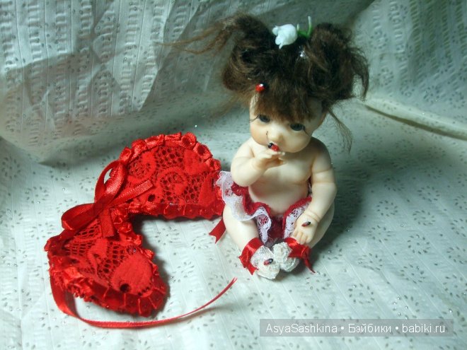 Мой любимый размер! Авторские куклы (фото 6)