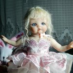 Авторская кукла Сапфир. Из серии балеринок