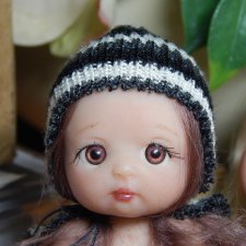 Кокетка. Авторская кукла Аси Сашкиной