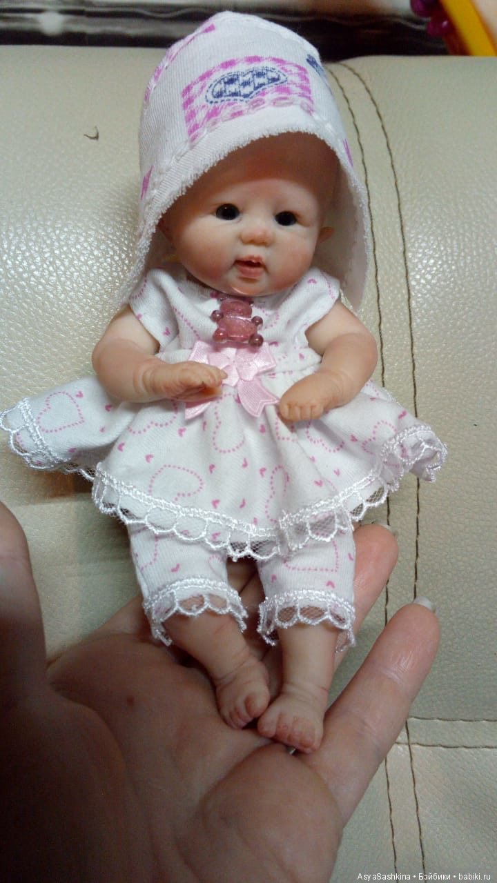 В тазике. Авторская кукла Аси Сашкиной (фото 10)