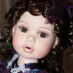 Прекрасный бутон! Фарфоровая кукла от Marie Osmond