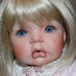 Посмотри, мама, что я сделала... Фарфоровая кукла Donna Rubert