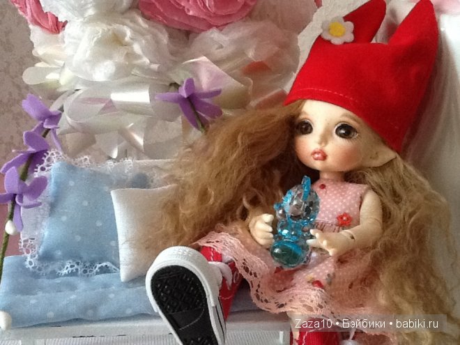 Новая прическа - "фантан". Коллекционная кукла pukifee, Zoe (фото 2)