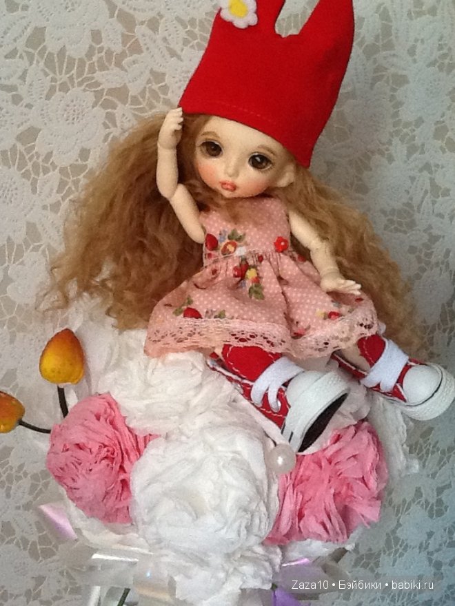 Новая прическа - "фантан". Коллекционная кукла pukifee, Zoe
