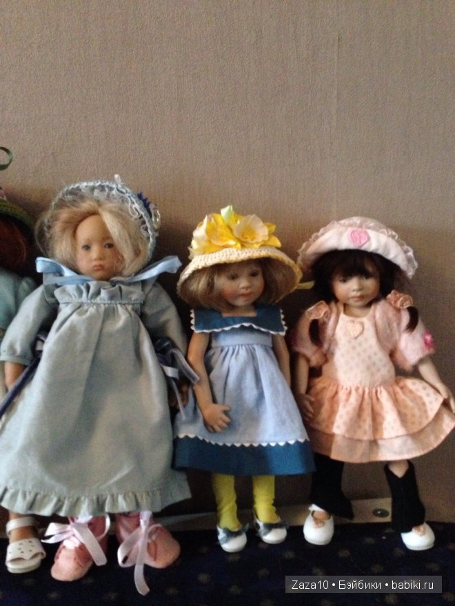 Мой весенний кукольный букет