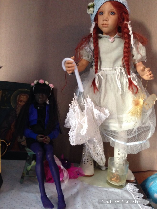 Мой весенний кукольный букет (фото 9)