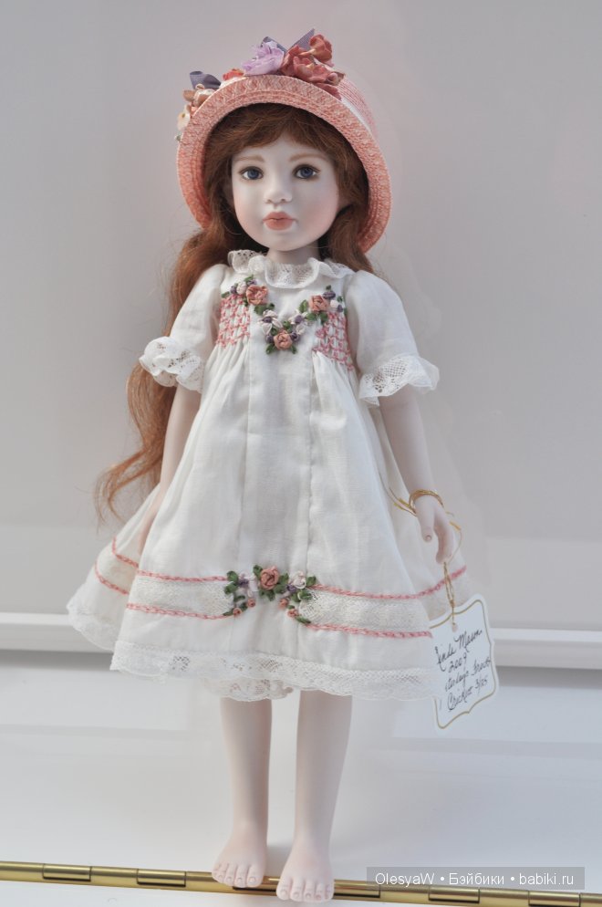 Еще одна нежная Крикетт, фарфоровая кукла от Линды Мейсон (Linda Mason) (фото 2)