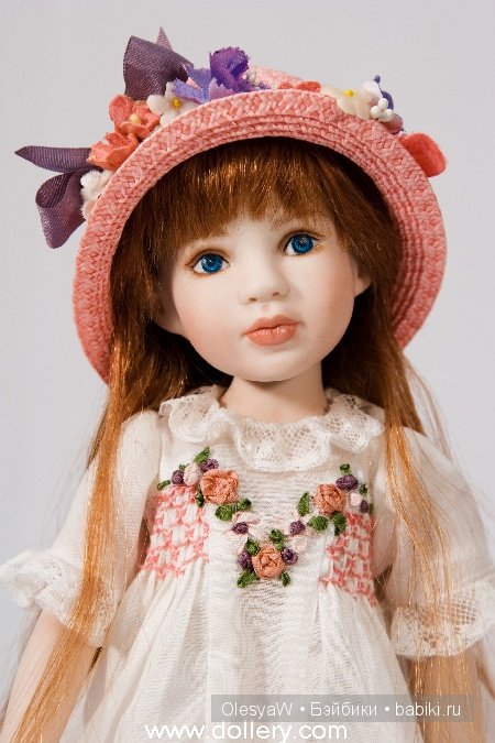 Еще одна нежная Крикетт, фарфоровая кукла от Линды Мейсон (Linda Mason) (фото 5)