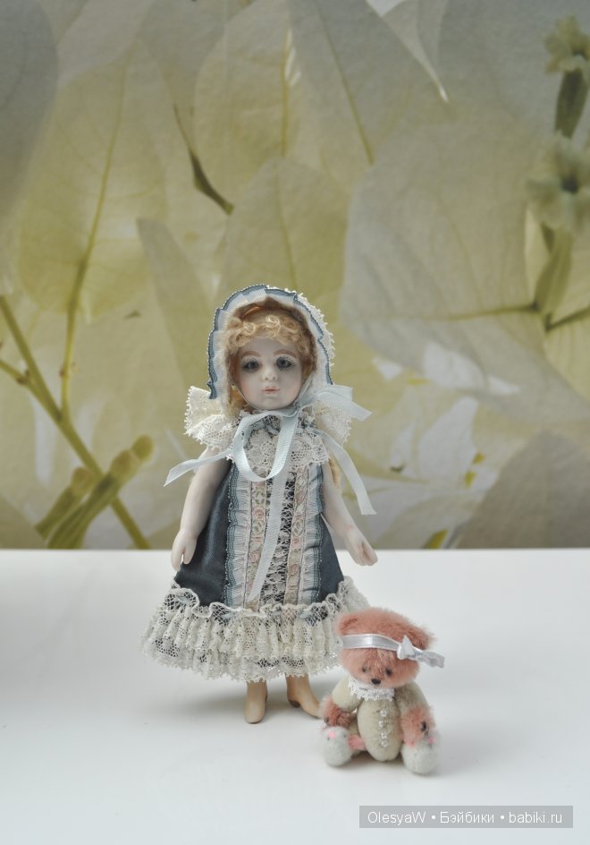 Неожиданное увлечение... фарфоровая кукла Миньонетта, Mignonette | Бэйбики Неожиданное увлечение... фарфоровая кукла Миньонетта, Mignonette (фото 5)
