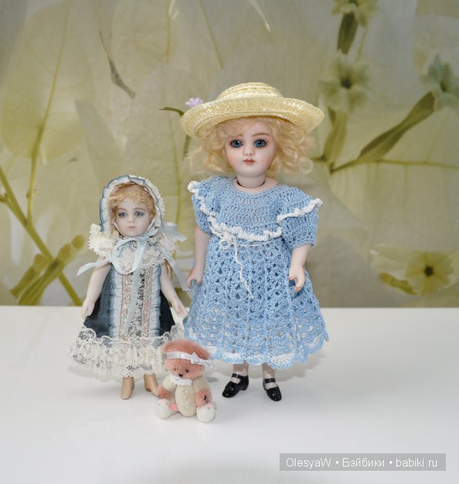 Неожиданное увлечение... фарфоровая кукла Миньонетта, Mignonette (фото 6)