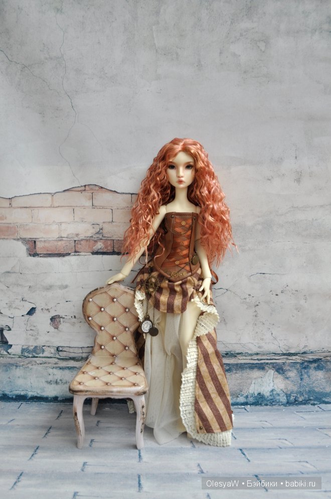 Нинон (Lillycat Cerisedolls) в стиле стимпанк (фото 6)