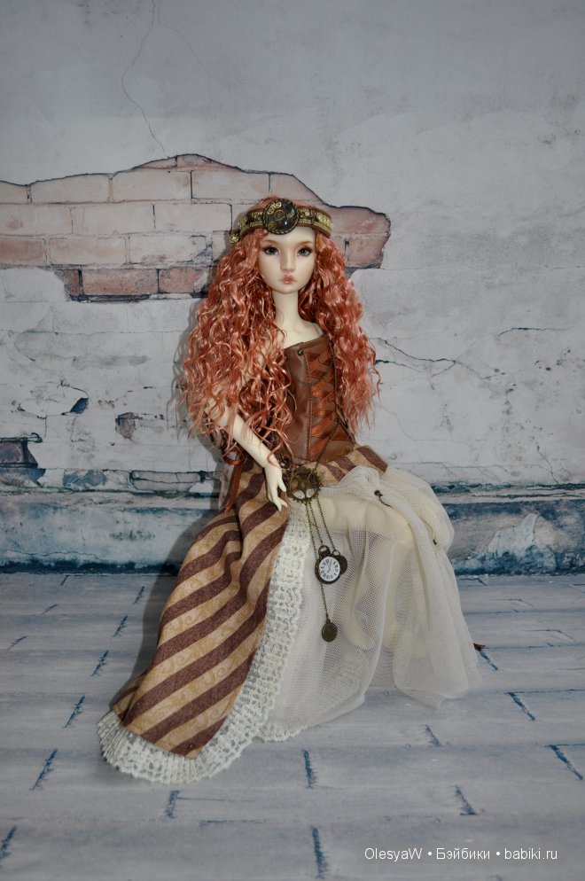 Нинон (Lillycat Cerisedolls) в стиле стимпанк (фото 3)