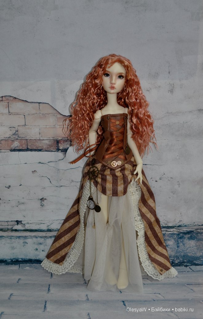 Нинон (Lillycat Cerisedolls) в стиле стимпанк (фото 5)