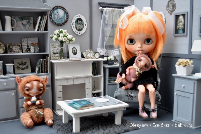 Домик-диорама для кукол — Одежда и обувь для кукол BJD (БЖД): 1/3 (фото 6)