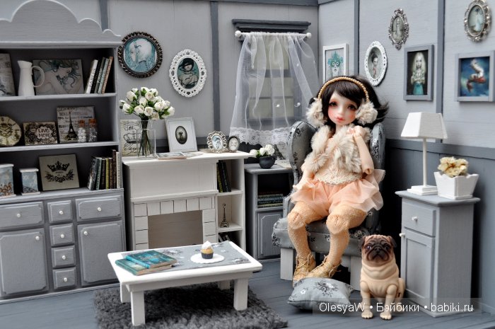 Домик-диорама для кукол — Одежда и обувь для кукол BJD (БЖД): 1/3 (фото 10)
