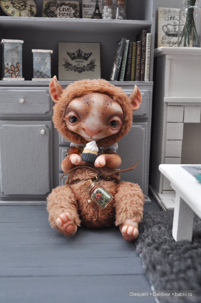 Домик-диорама для кукол — Одежда и обувь для кукол BJD (БЖД): 1/3 (фото 7)