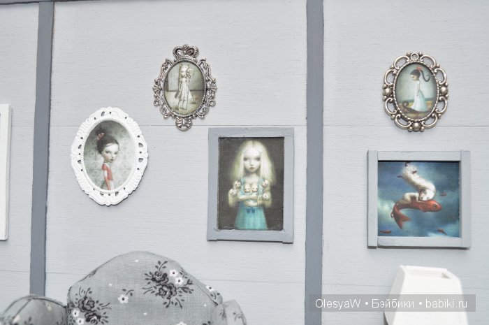 Домик-диорама для кукол — Одежда и обувь для кукол BJD (БЖД): 1/3 (фото 3)