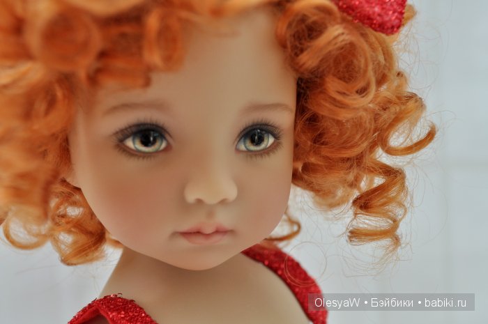 Арина - виниловая кукла Дианны Эффнер с росписью Ланы Доббс (фото 9)
