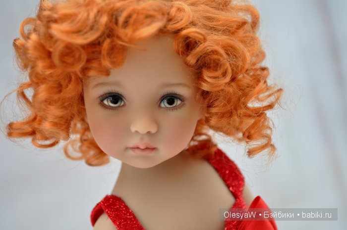 Арина - виниловая кукла Дианны Эффнер с росписью Ланы Доббс