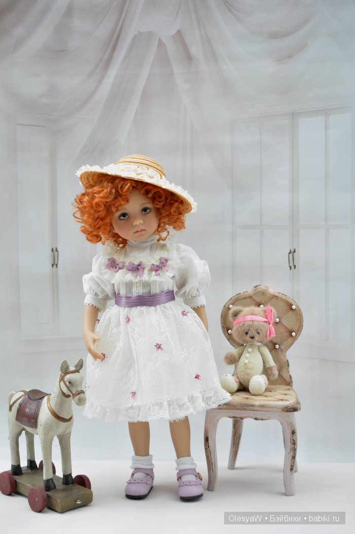 Арина - виниловая кукла Дианны Эффнер с росписью Ланы Доббс (фото 2)