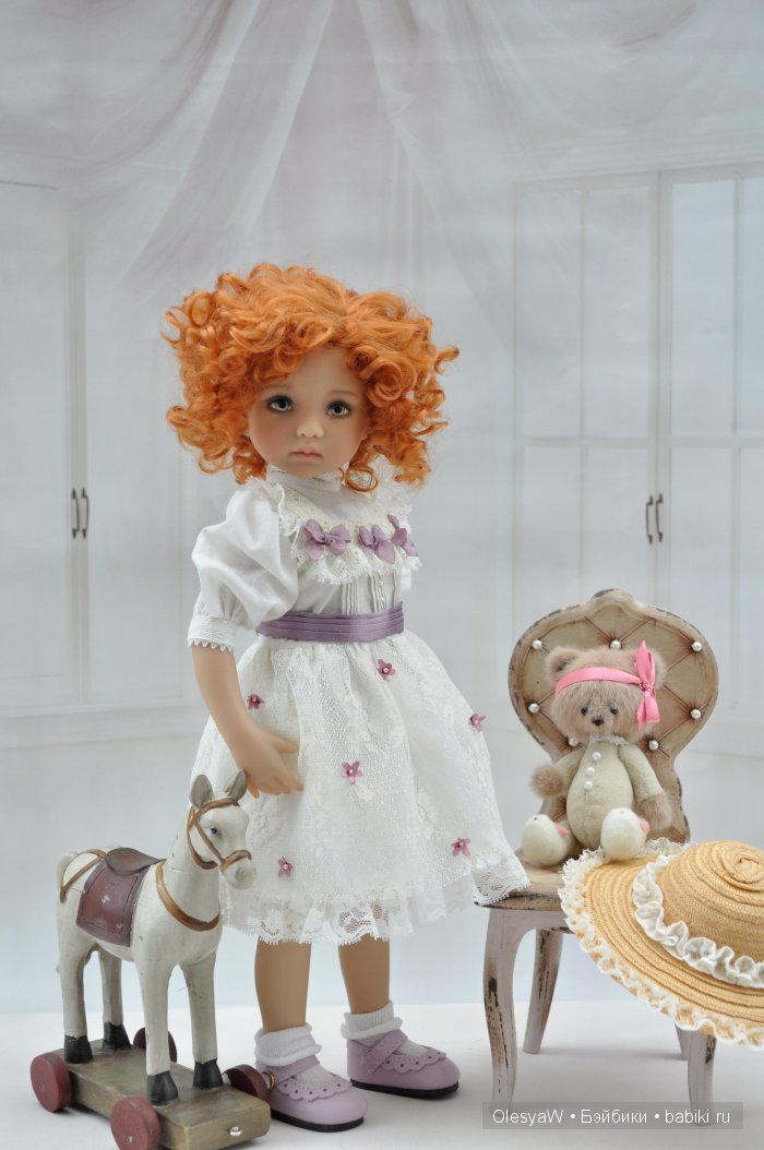 Арина - виниловая кукла Дианны Эффнер с росписью Ланы Доббс (фото 3)