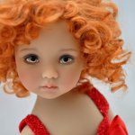 Арина - виниловая кукла Дианны Эффнер с росписью Ланы Доббс